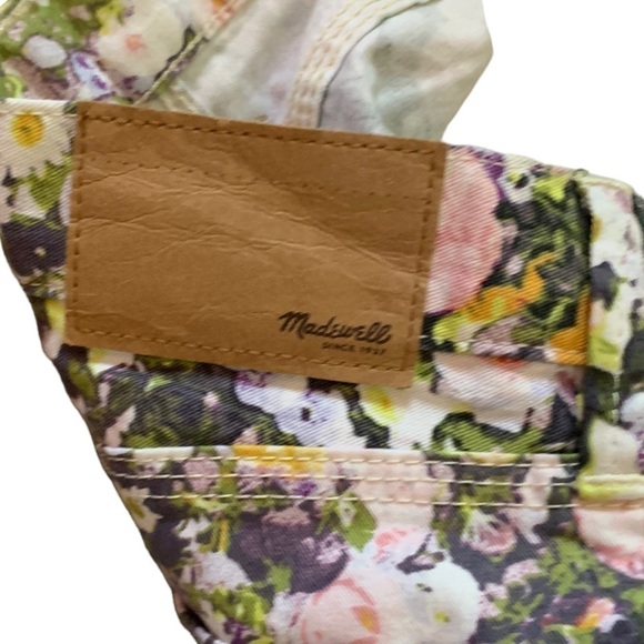 Madewell Floral Sun Garden Skinny Skinny Ankle Jeans - Picture 8 of 10